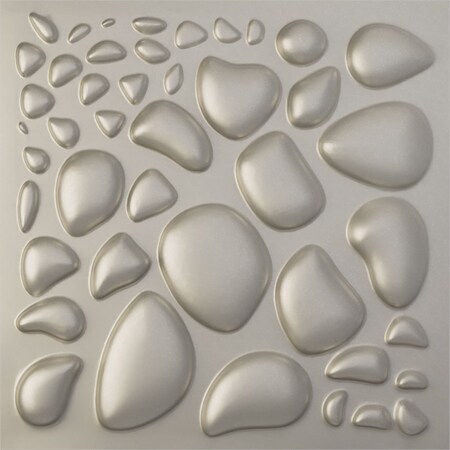 Ekena Millwork 19 5/8in. W x 19 5/8in. H Shale EnduraWall Decorative 3D Wall Panel Covers 2.67 Sq. Ft. WP20X20SLBAL
